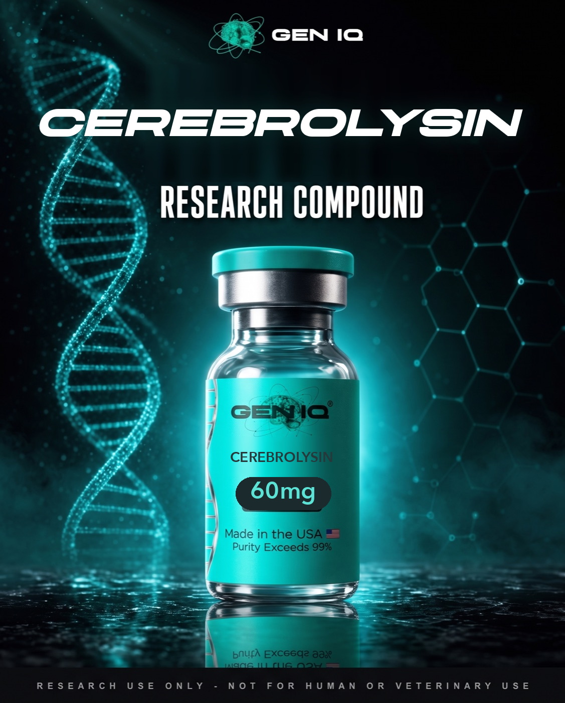 Cerebrolysin — 60mg — research-grade vial